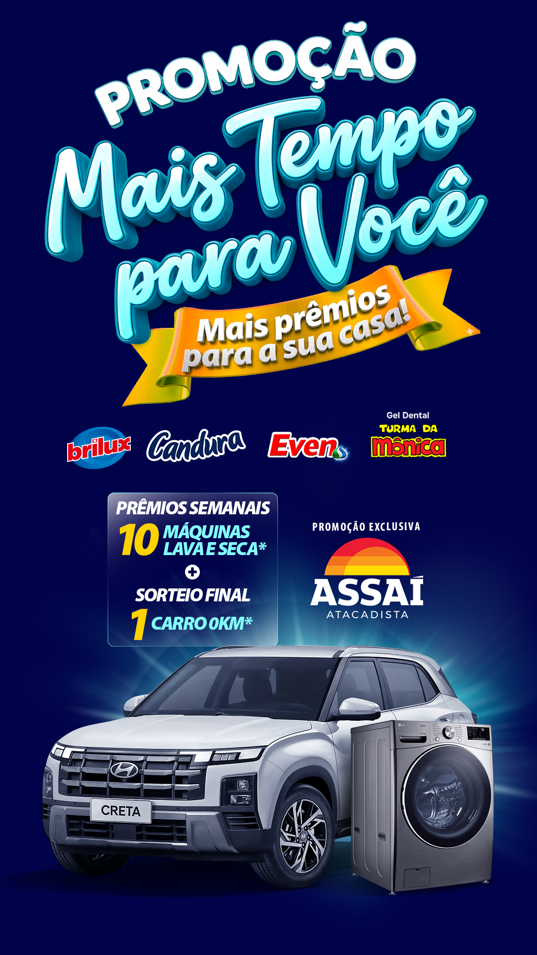 Promoção Mais Tempo para Você