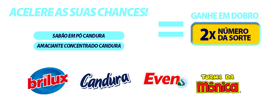 Selo Cupom acelerador — produtos participantes Candura